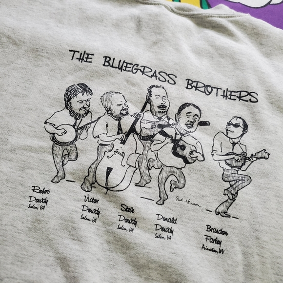 Vintage Bluegrass Brothers Sweatshirt - Picture 4 of 4